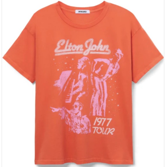 Daydreamer Tops - Daydreamer Elton John Graphic Tee NWT medium